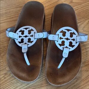 Tory Burch blue  Leather Sandals